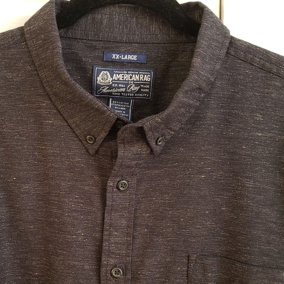 American Rag Other - American Rag linen blend men's casual button down with pocket XXL